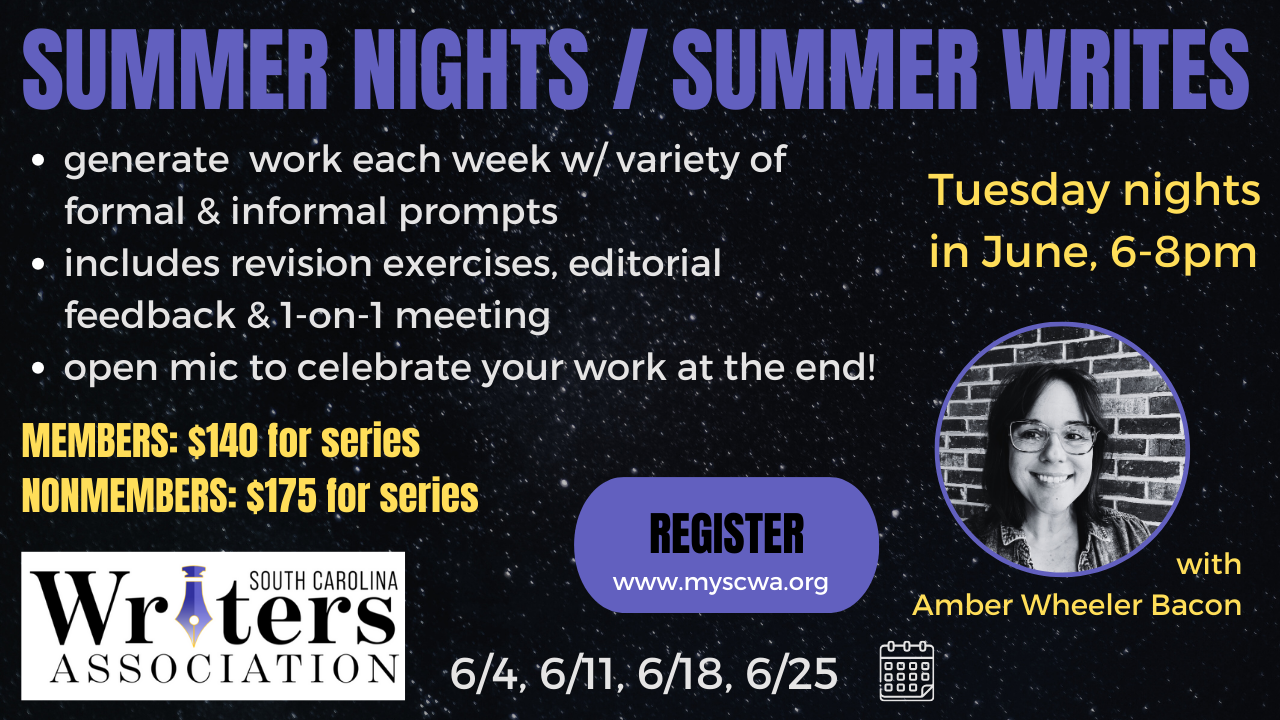 Summer Nights / Summer Writes graphic